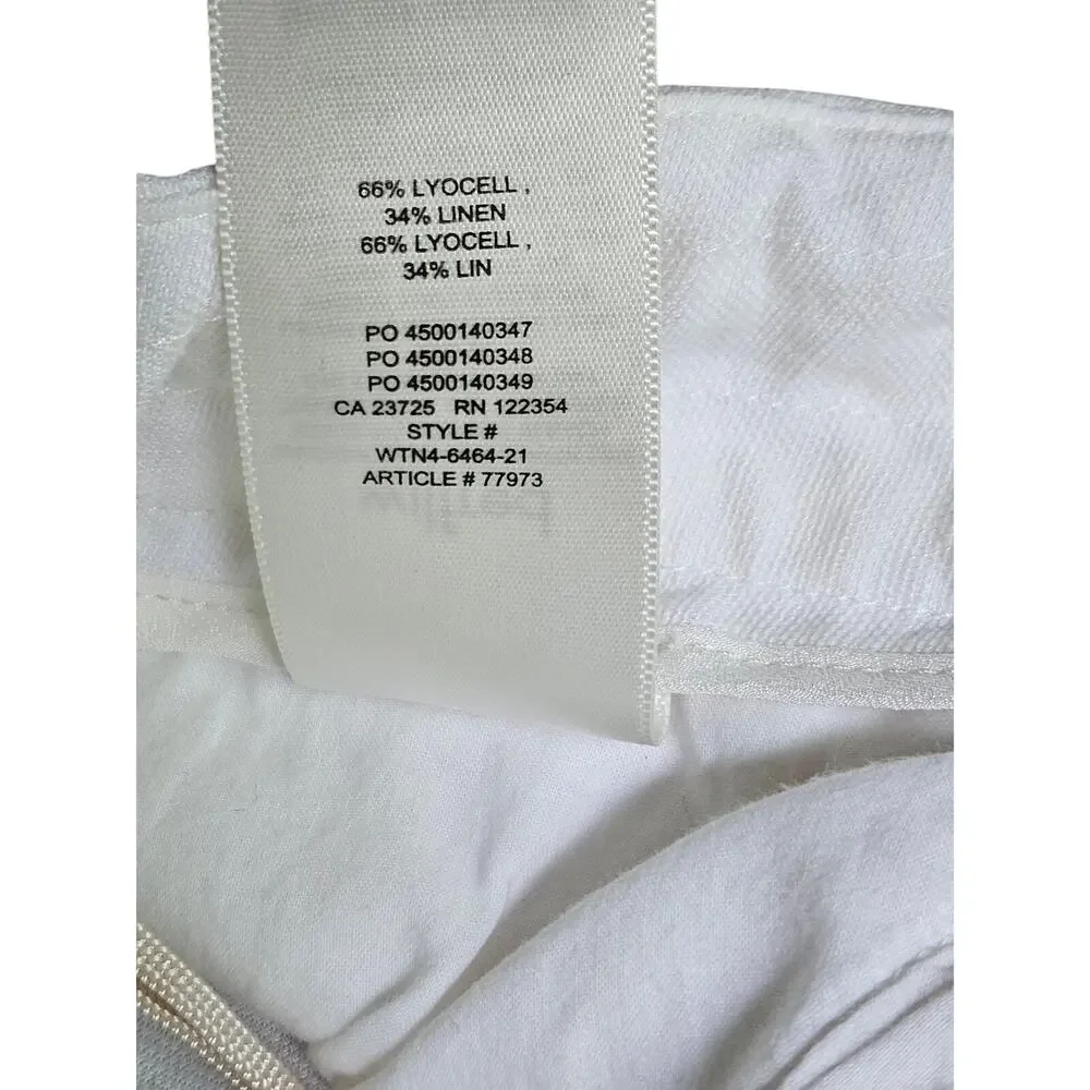 Wilfred Allant Pants Aritzia Size 4 Linen Blend